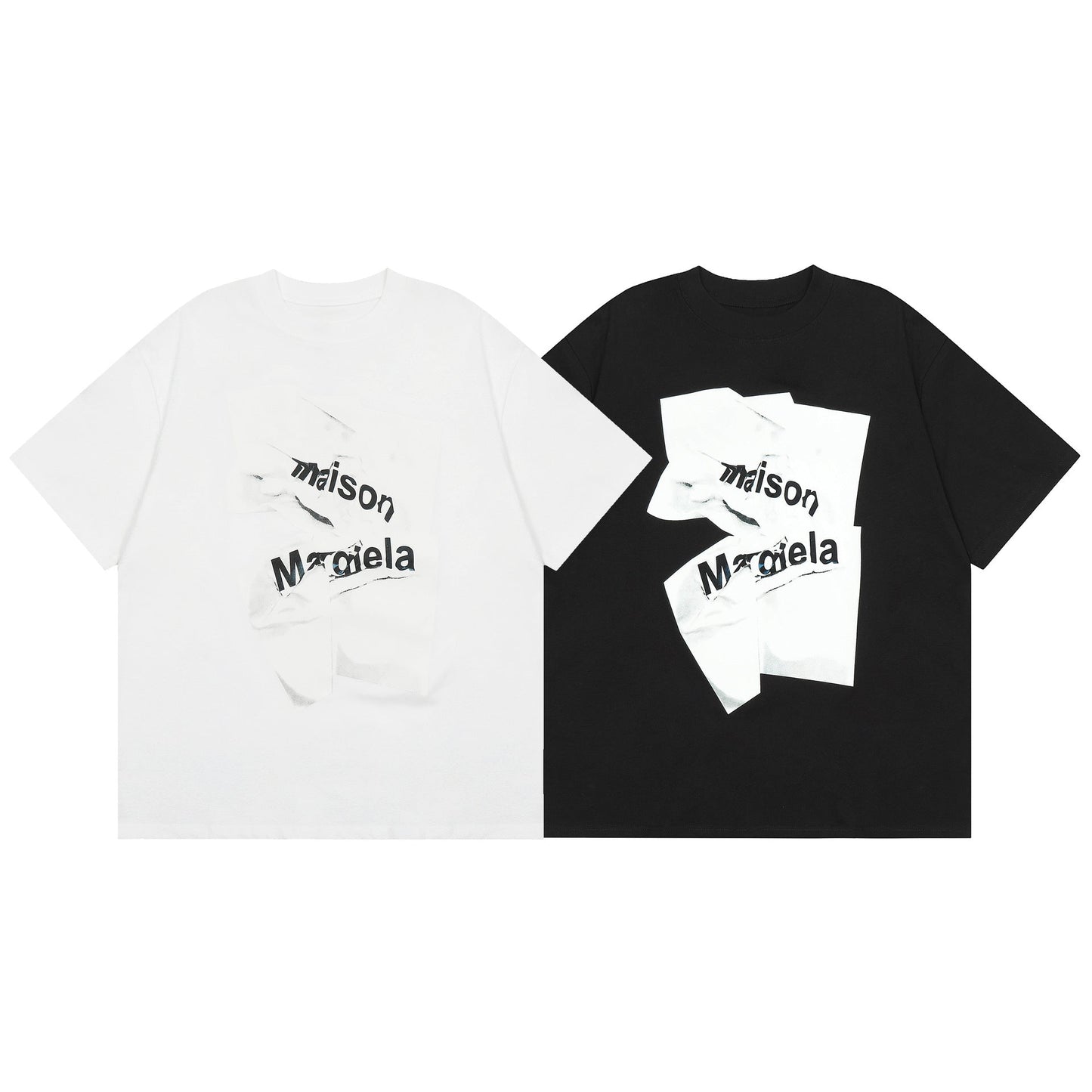 Maison Margiela T-shirt Crew Neck Loose Short Sleeve T-shirt